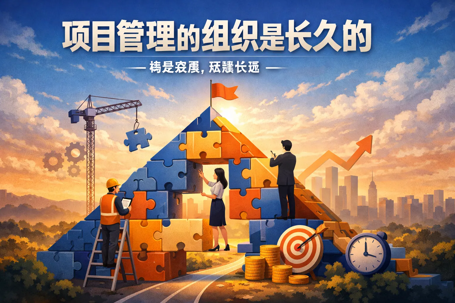 项目管理的组织是长久的