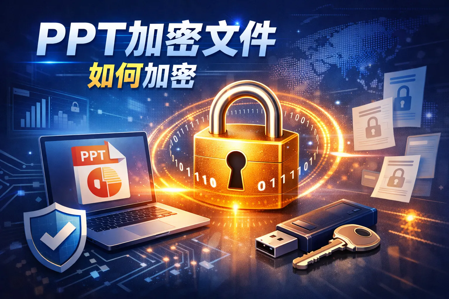 ppt加密文件如何加密