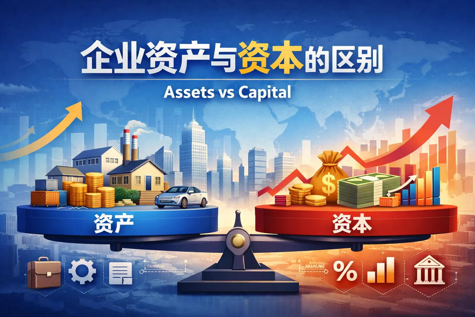 企业资产与资本的区别