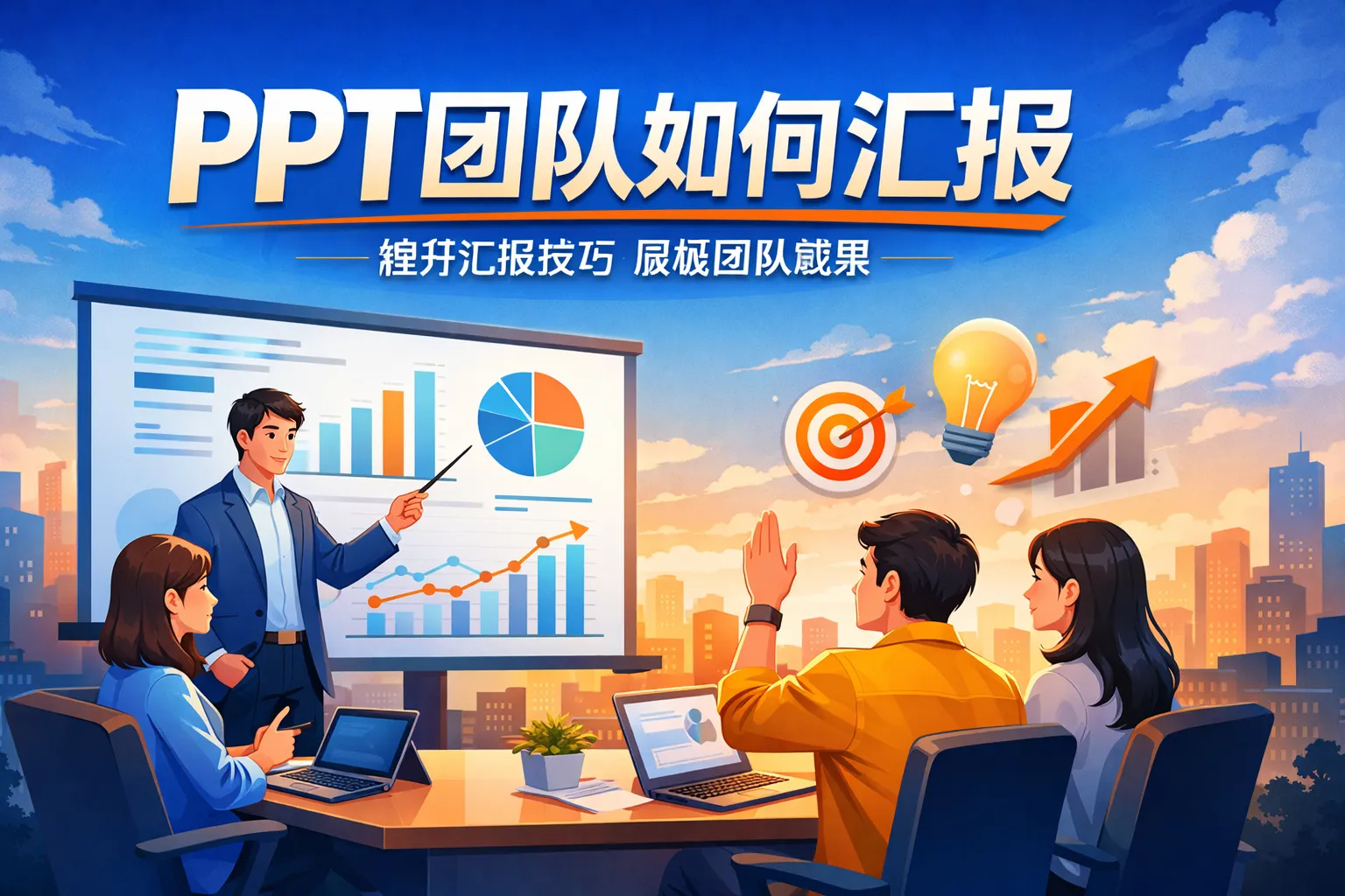 ppt团队如何汇报