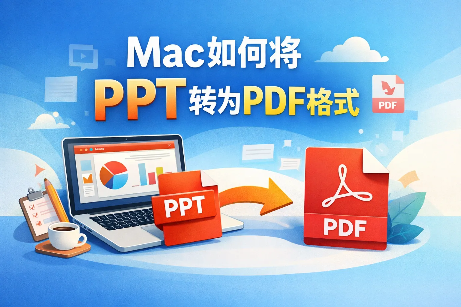 mac如何将ppt专为pdf格式