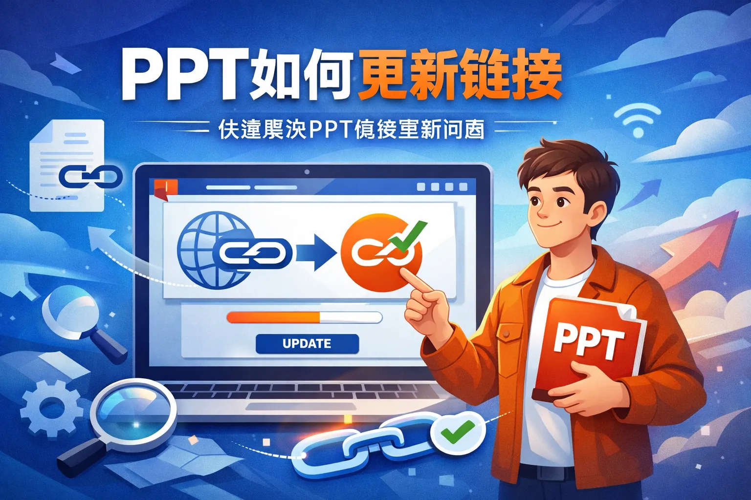 ppt如何更新链接
