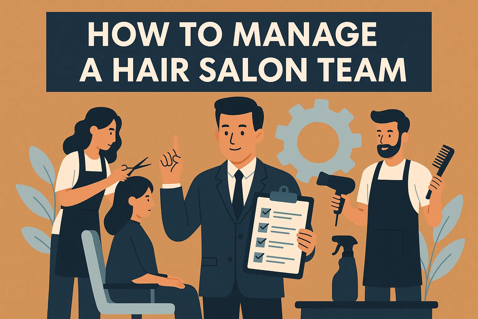 如何管理理发团队