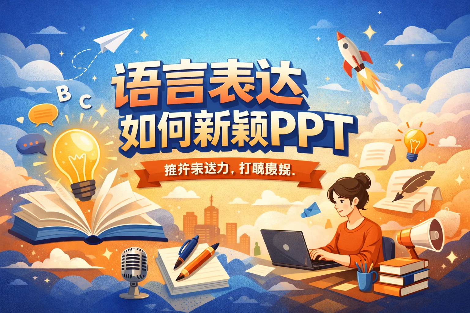 语言表达如何新颖ppt
