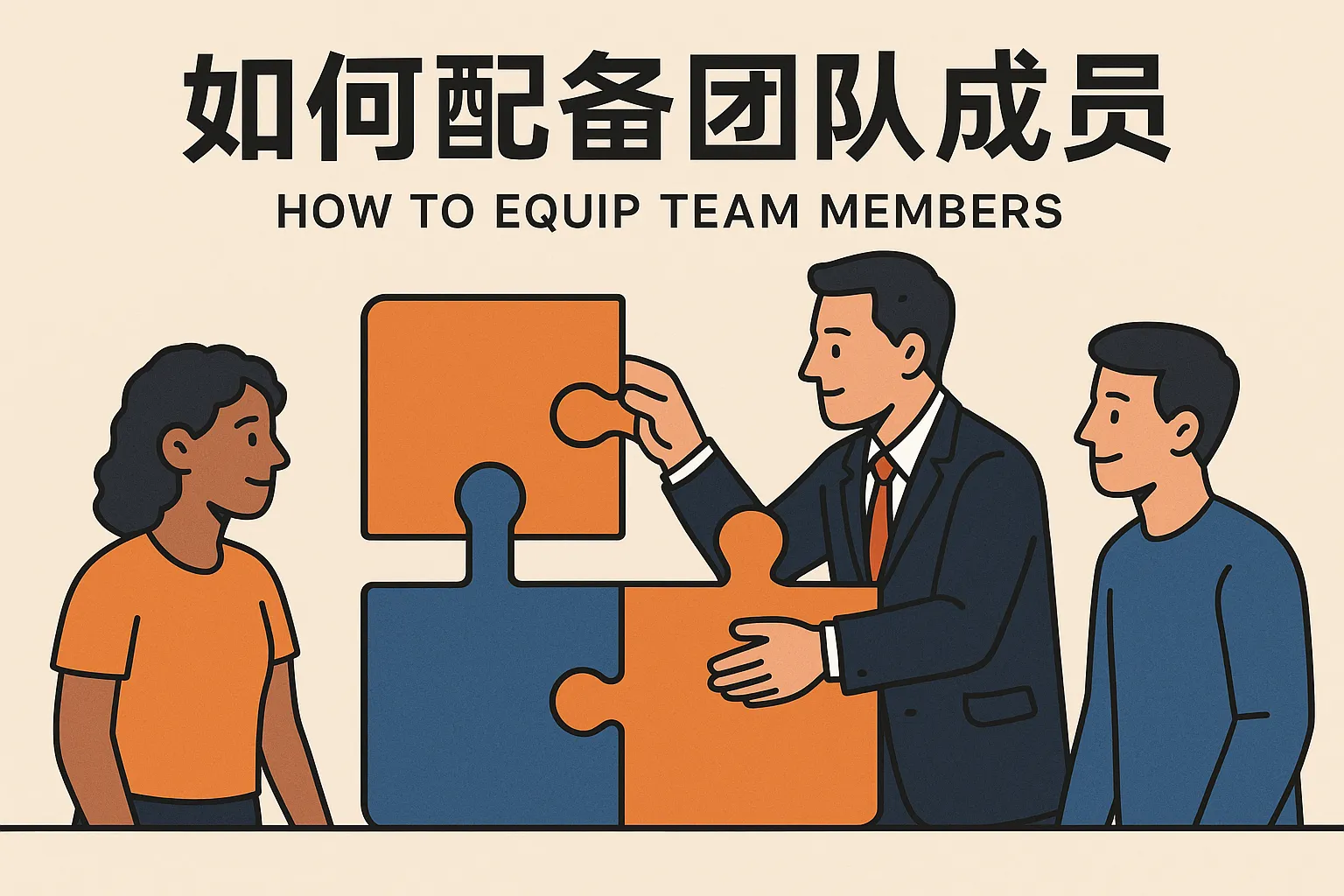 如何配备团队成员