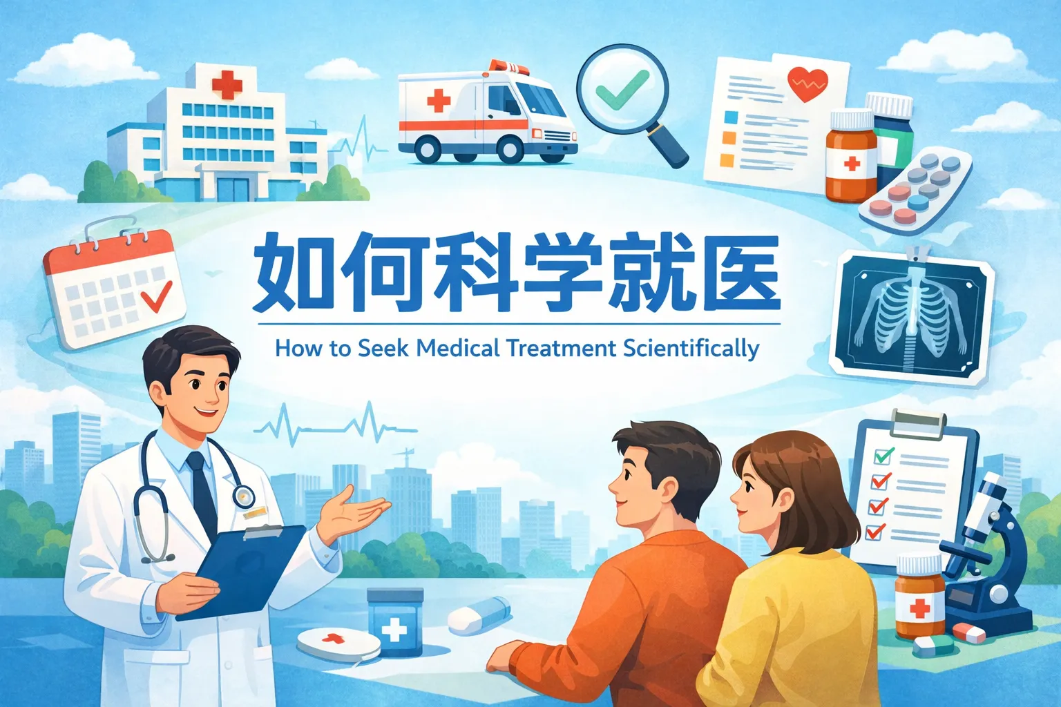 如何科学就医ppt