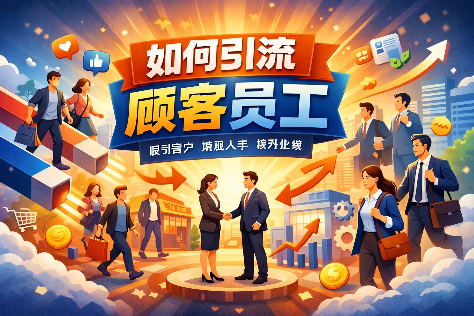 如何引流顾客员工
