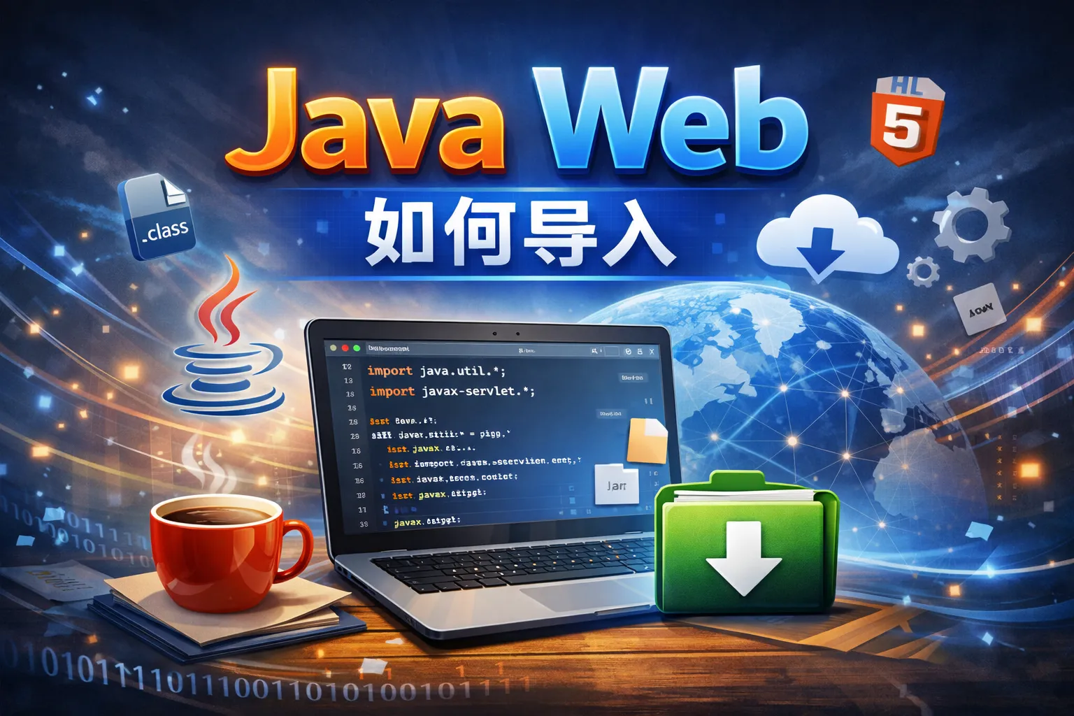java web 如何导入