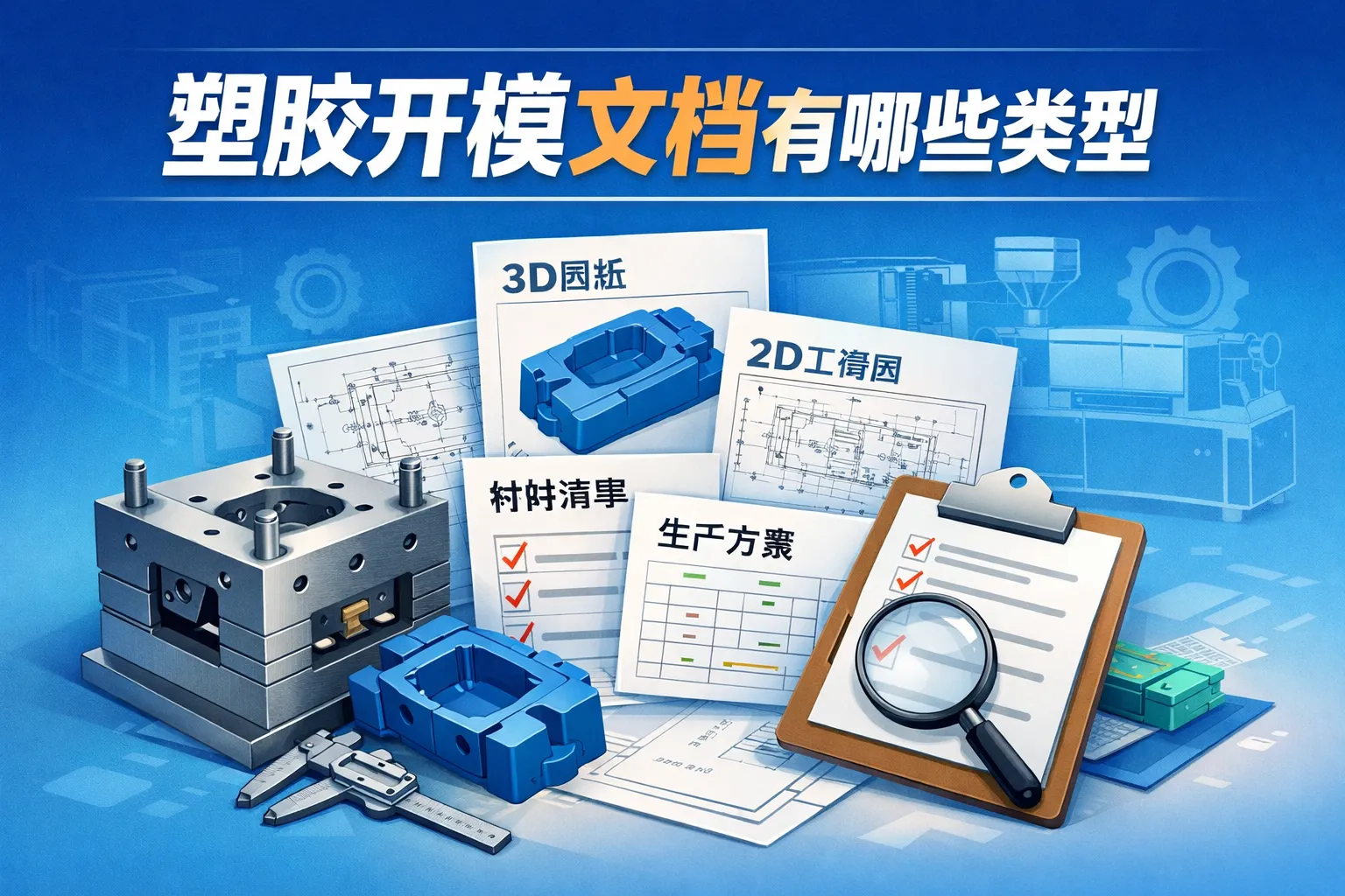 塑胶开模文档有哪些类型