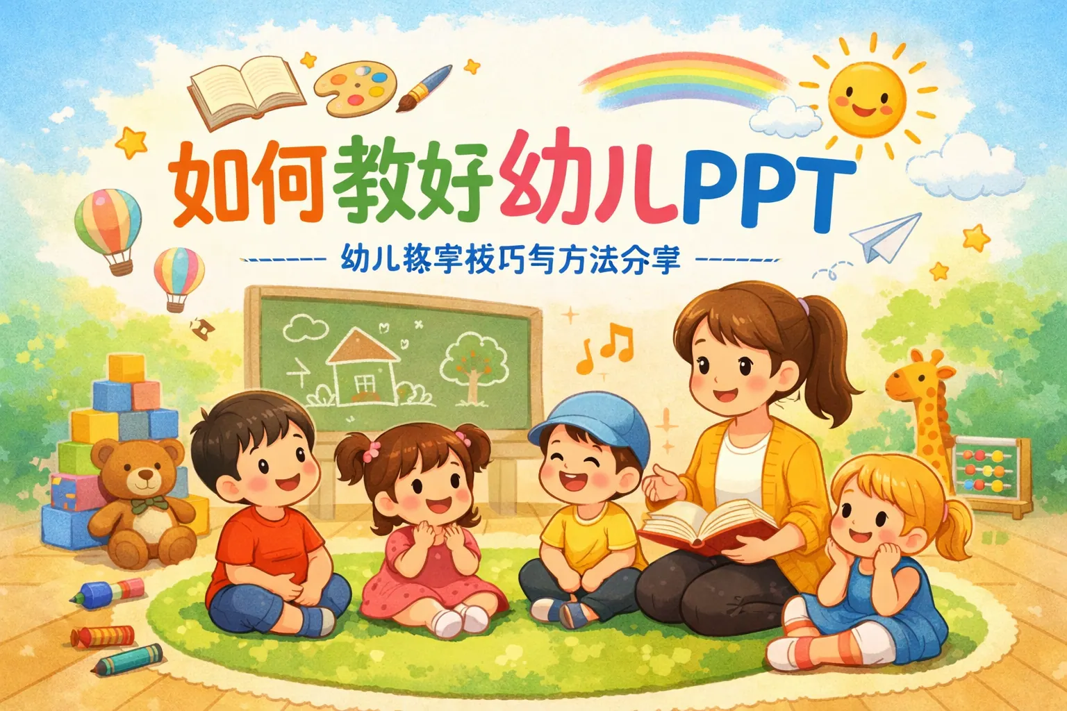 如何教好幼儿ppt