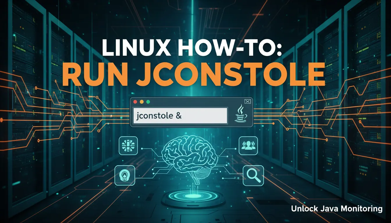 linux如何执行jconsole