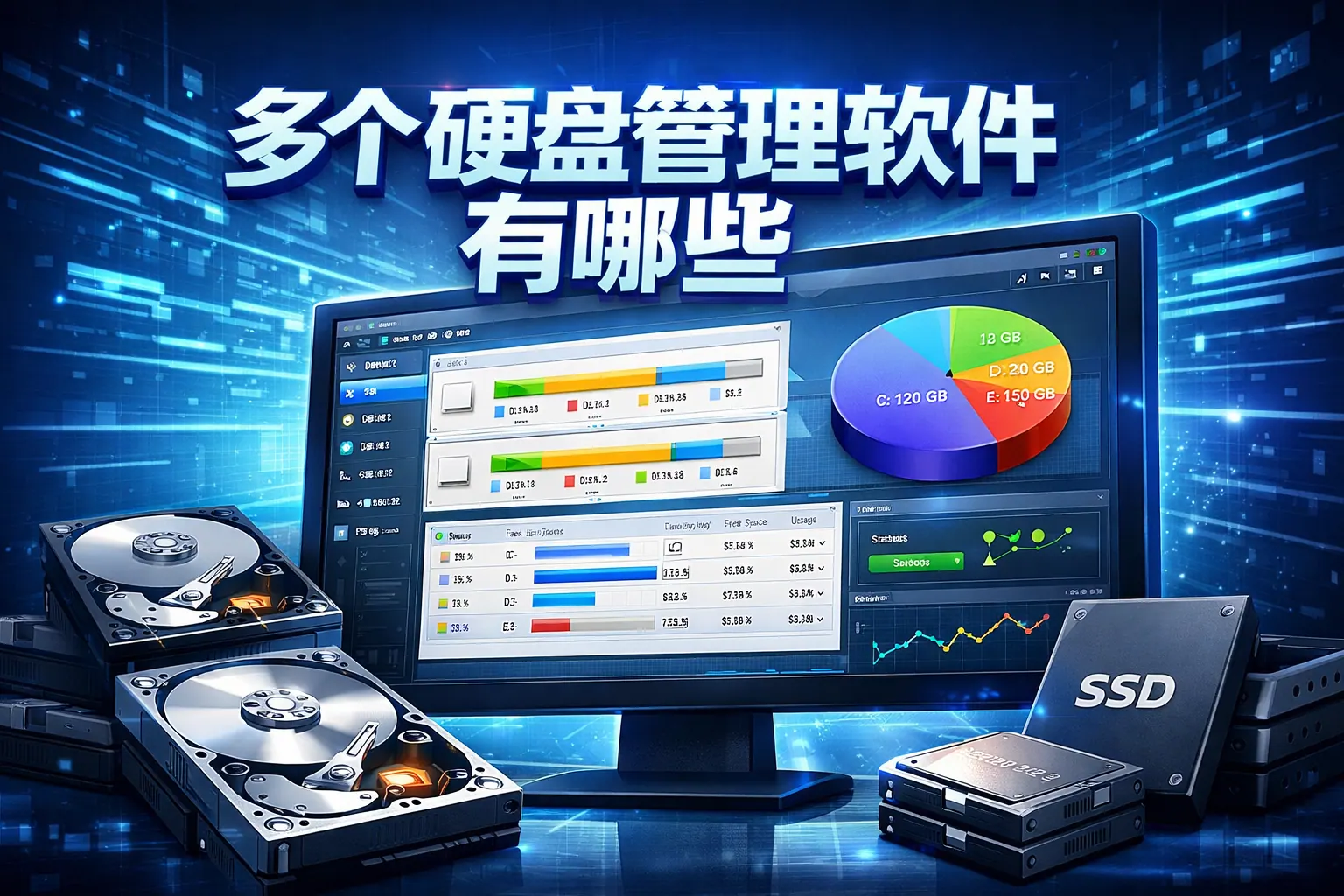 多个硬盘管理软件有哪些