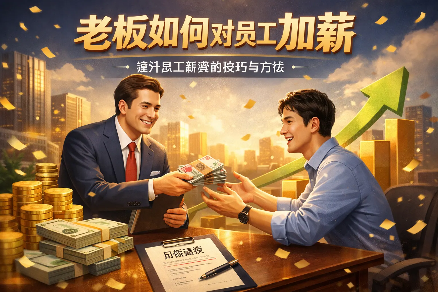 老板如何对员工加薪