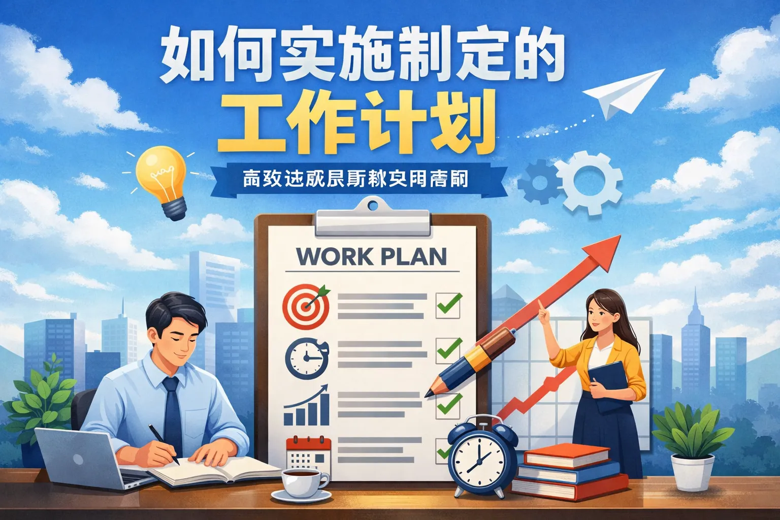 如何实施制定的工作计划