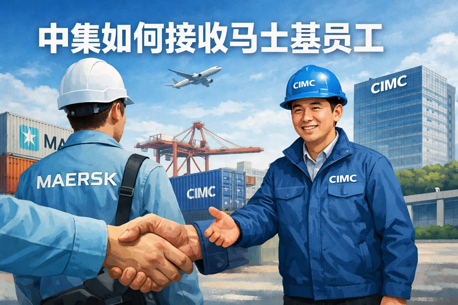 中集如何接收马士基员工
