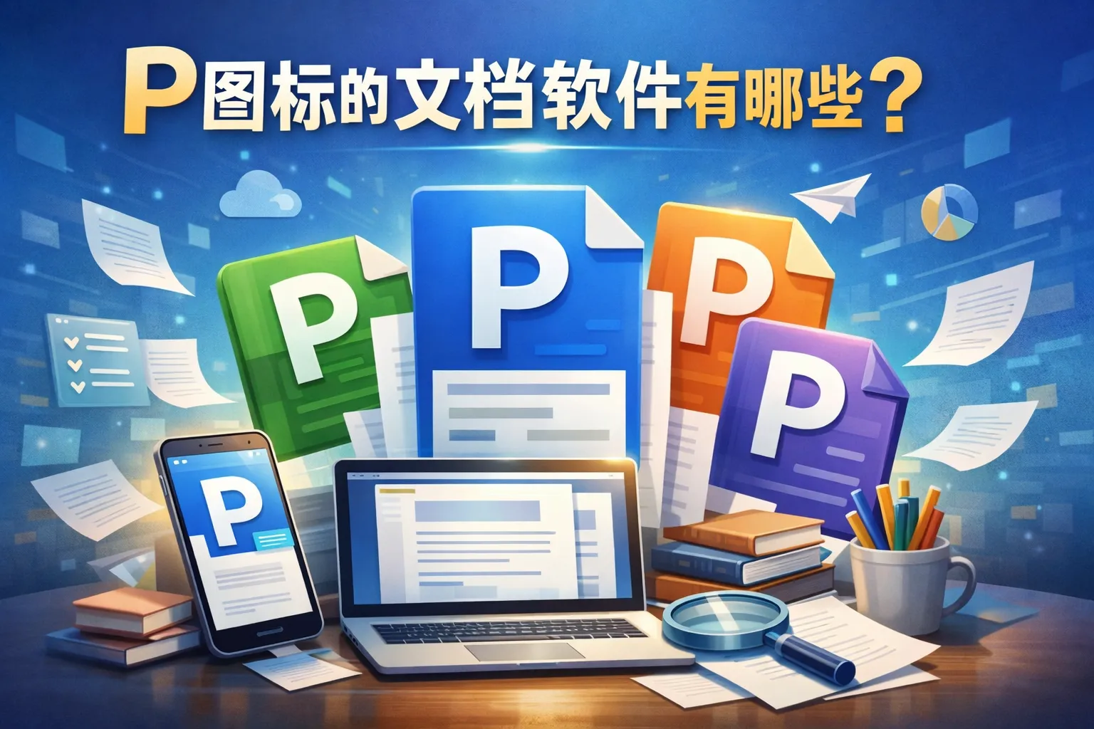 p图标的文档软件有哪些