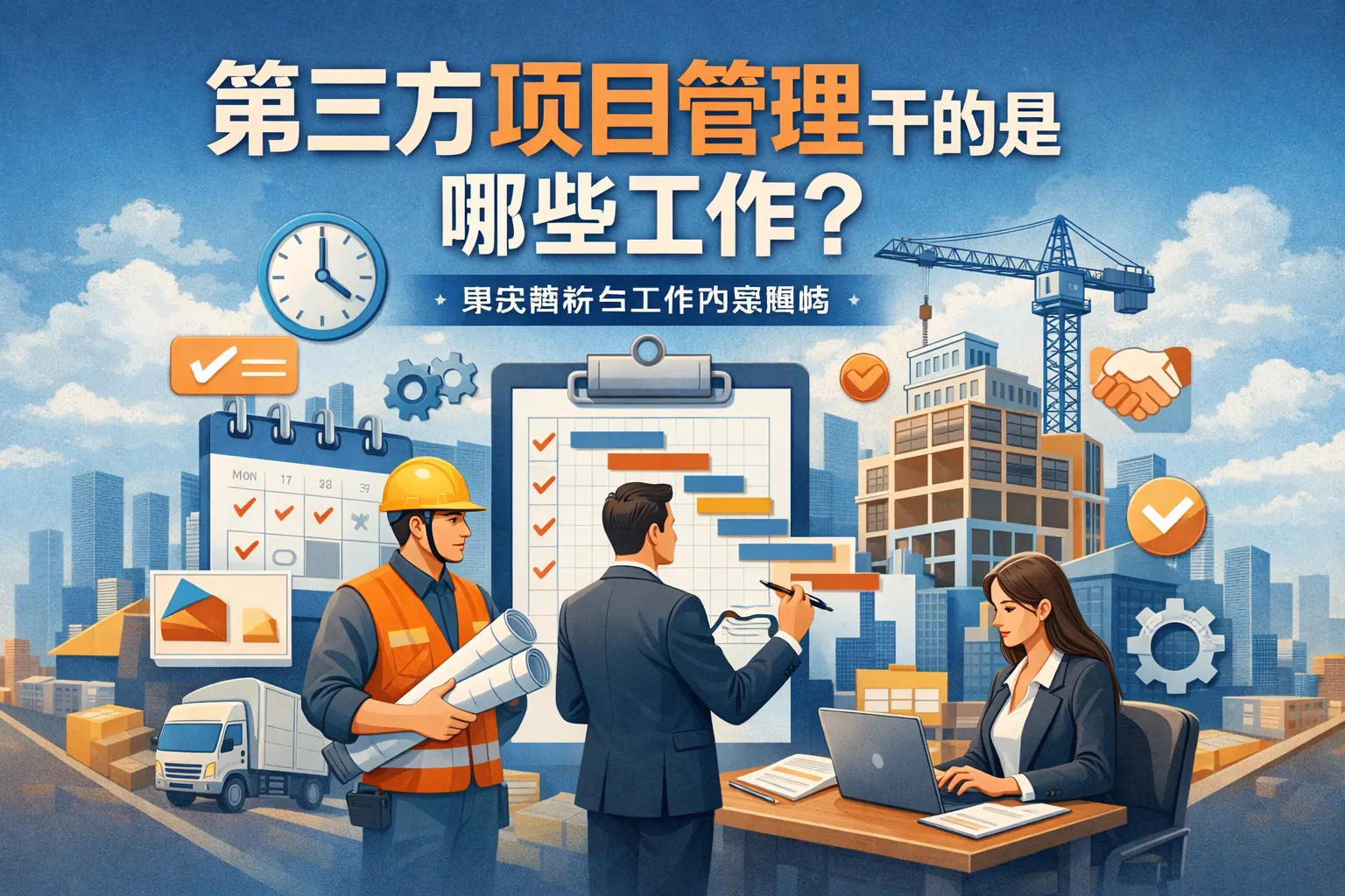 第三方项目管理干的是哪些工作