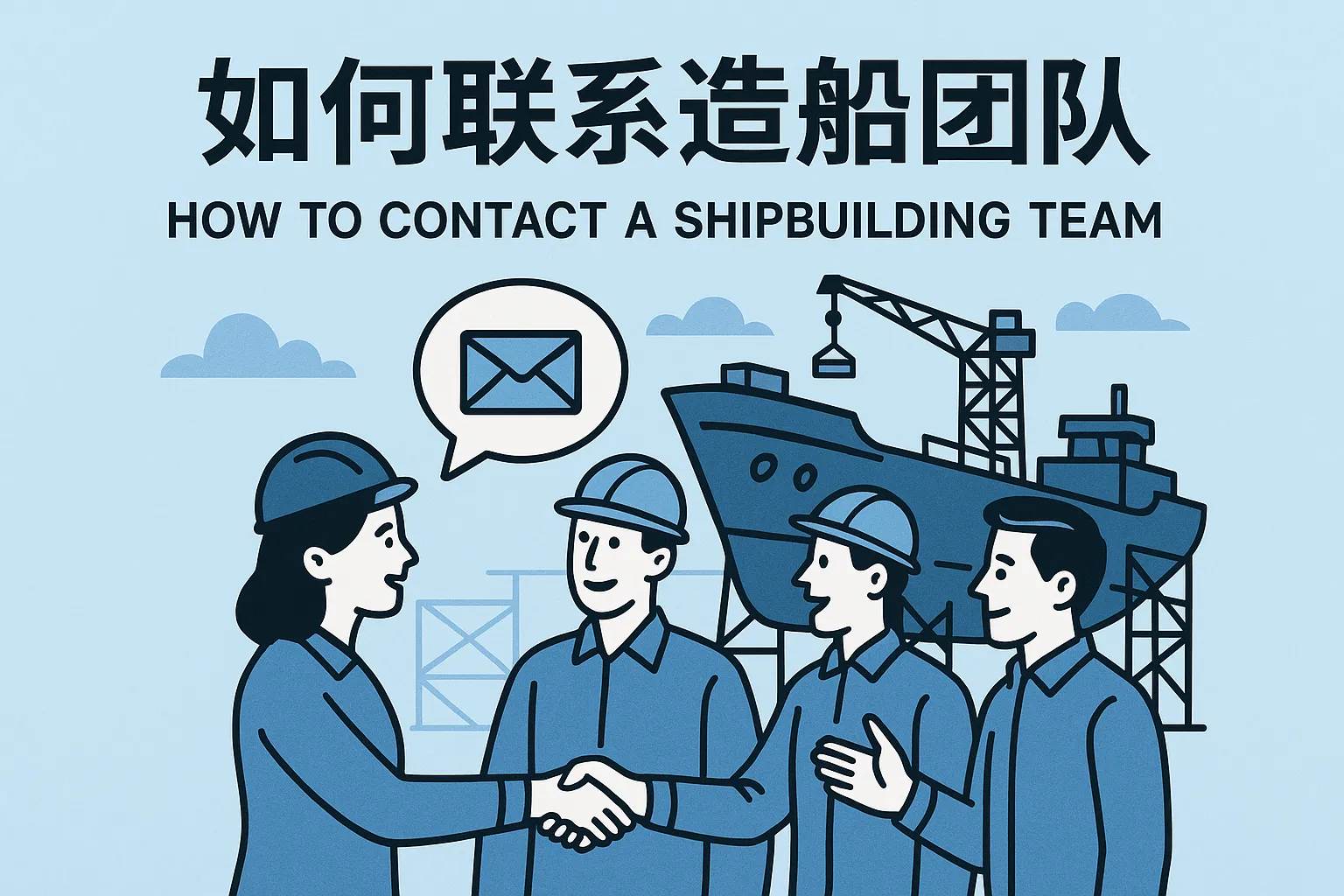 如何联系造船团队