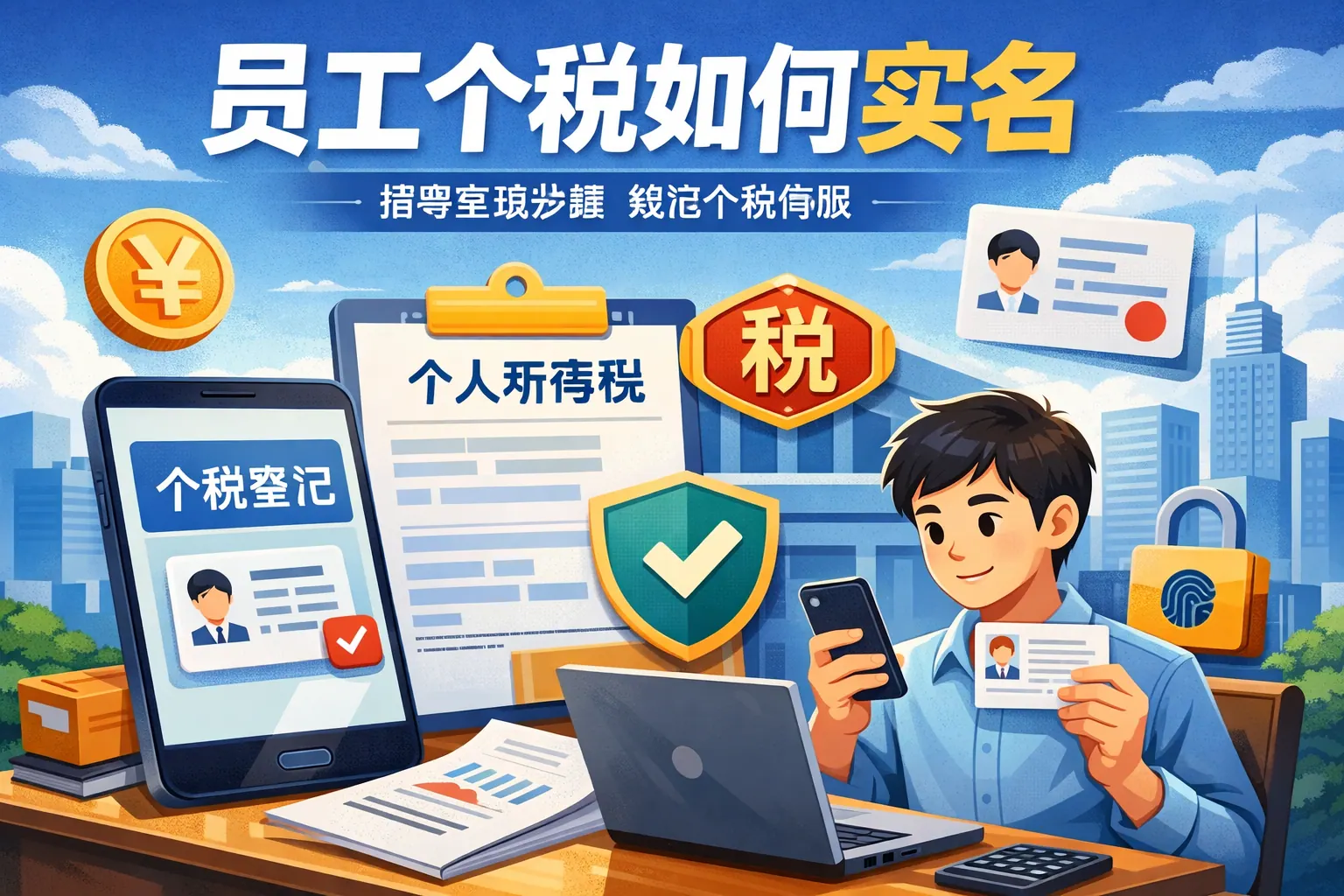 员工个税如何实名