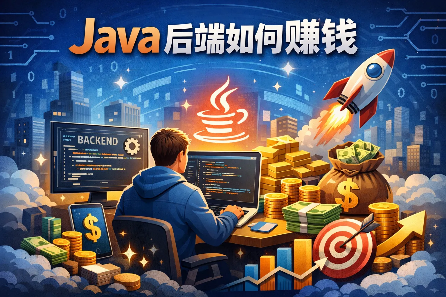 java后端如何赚钱