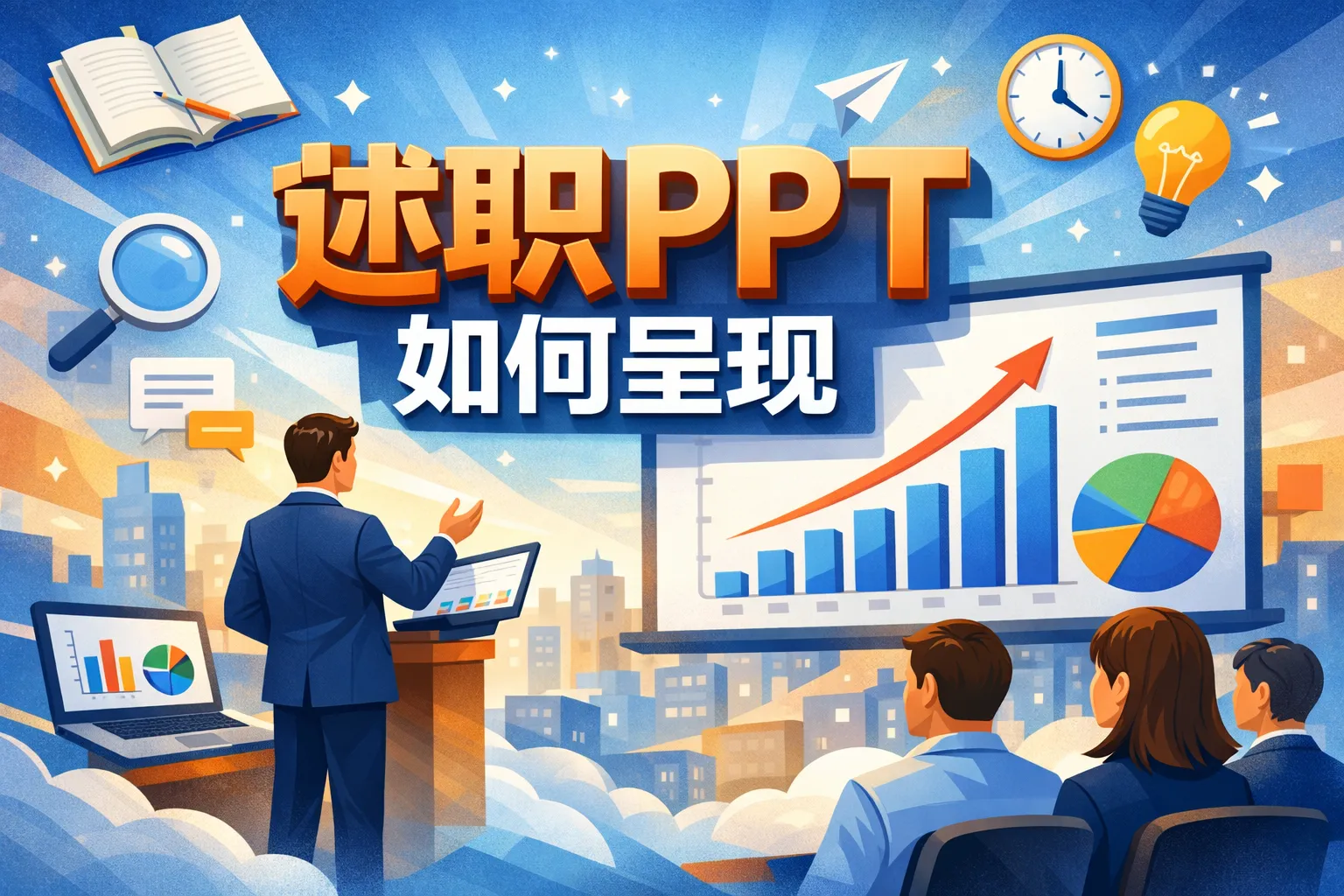 述职ppt如何呈现