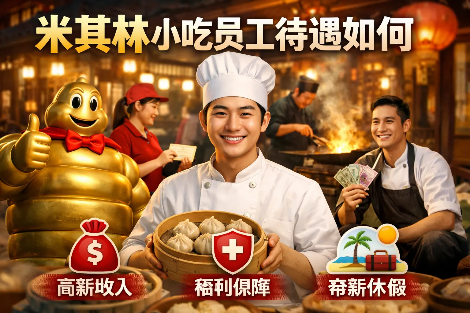 米其林小吃员工待遇如何
