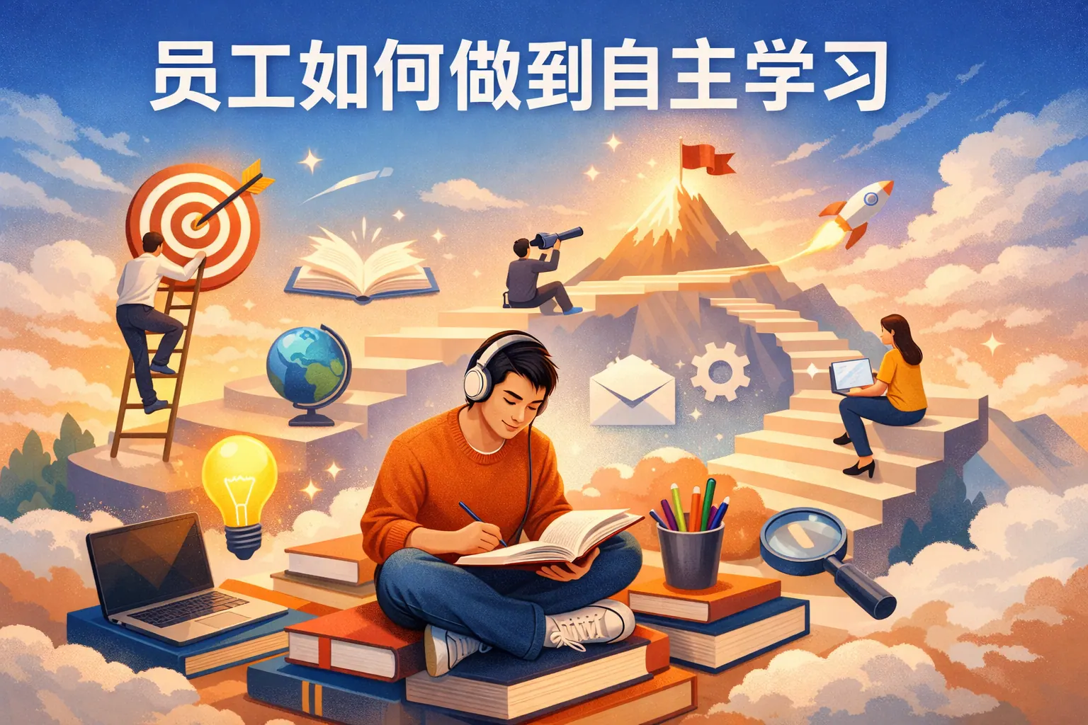 员工如何做到自主学习