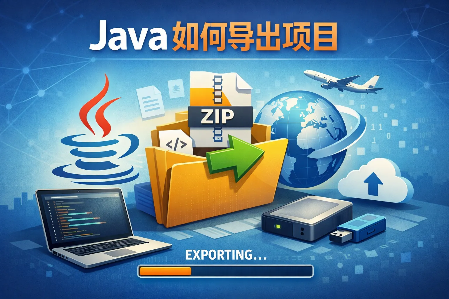 java如何导出项目