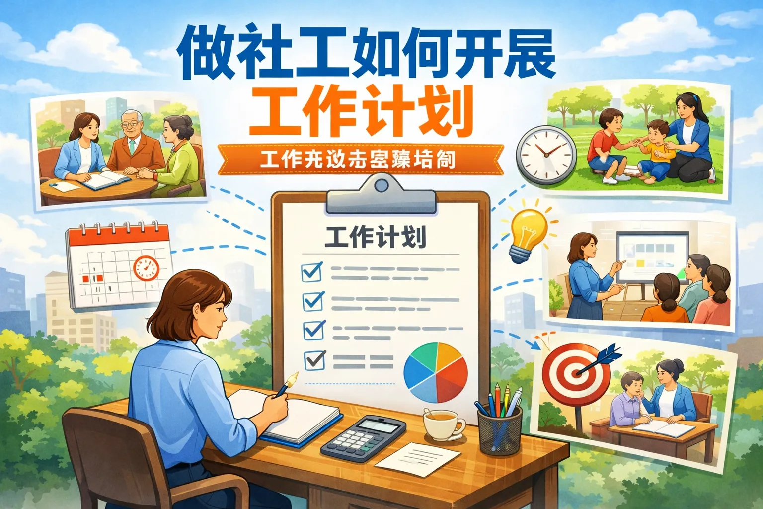 做社工如何开展工作计划