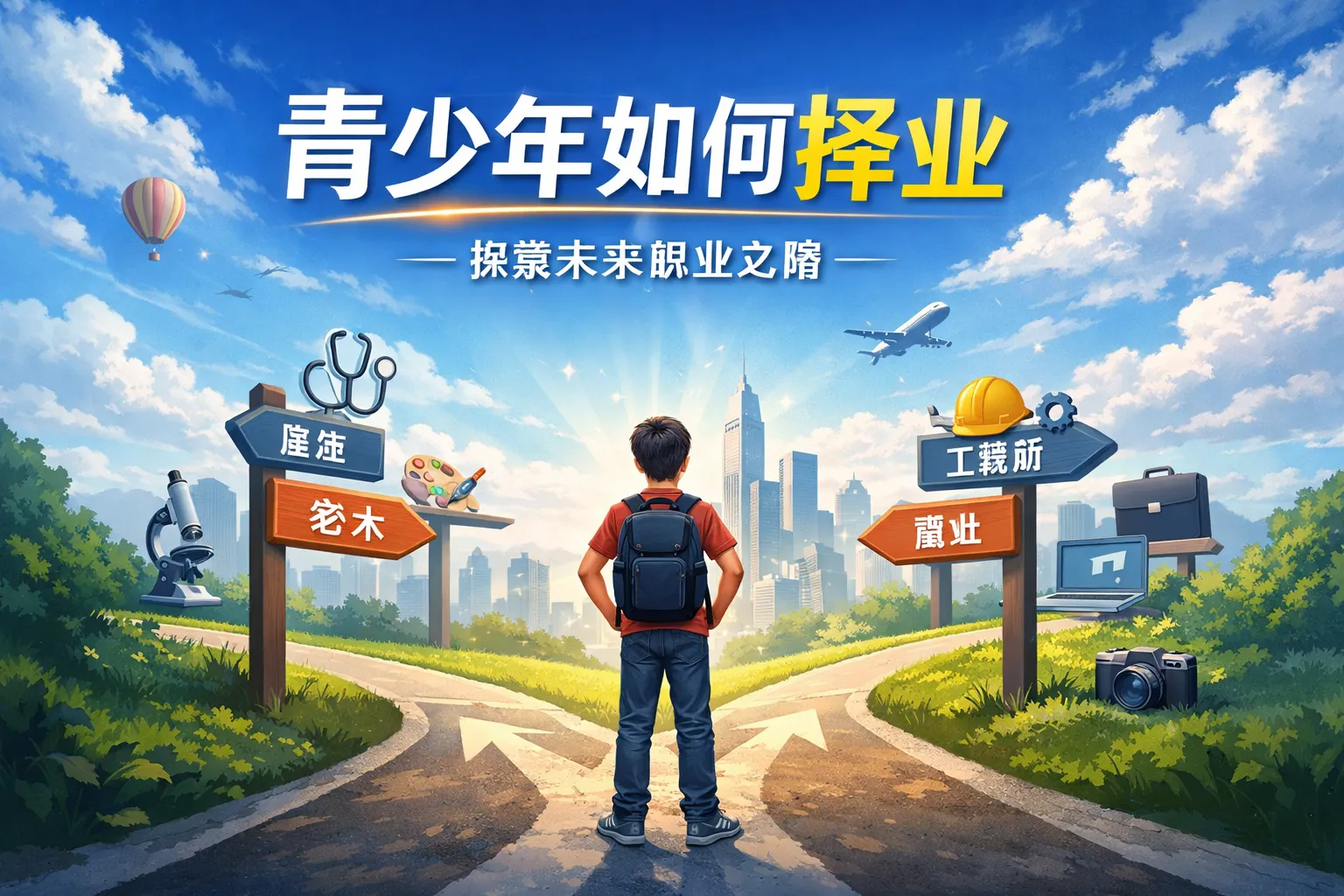 青少年如何择业PPT