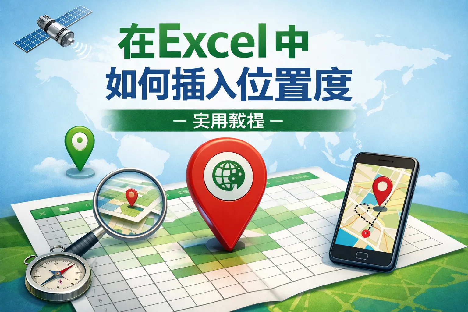 在excel中如何插入位置度