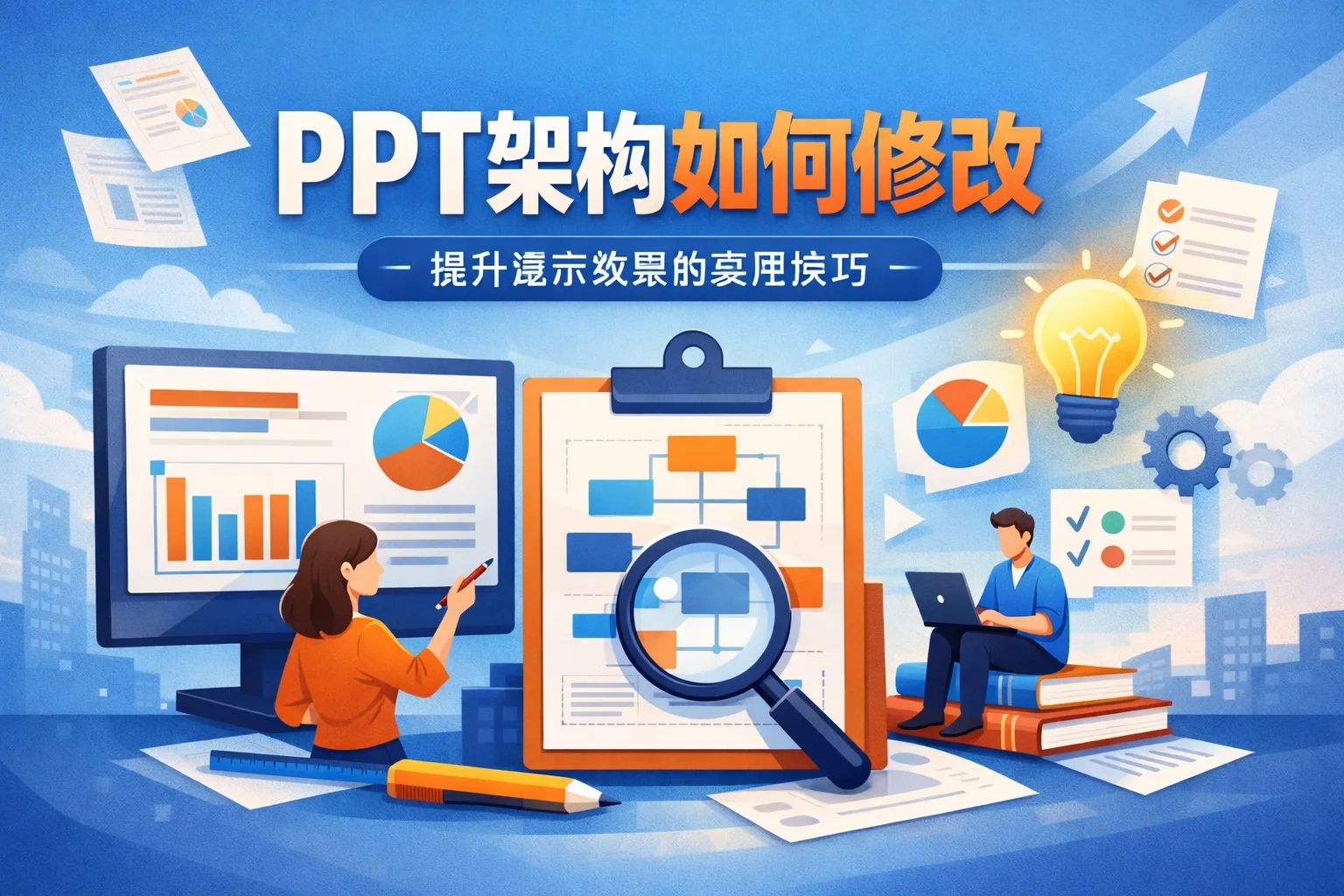 ppt架构如何修改