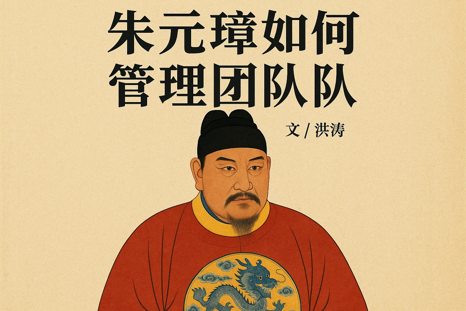 朱元璋如何管理团队