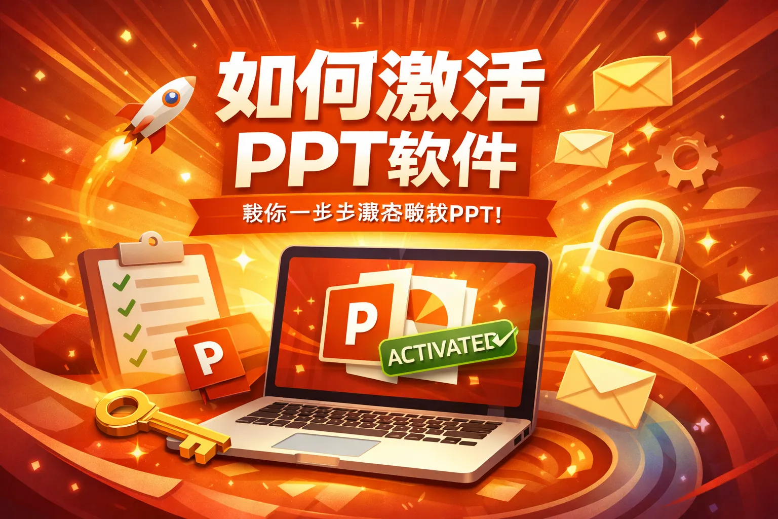 如何激活ppt软件