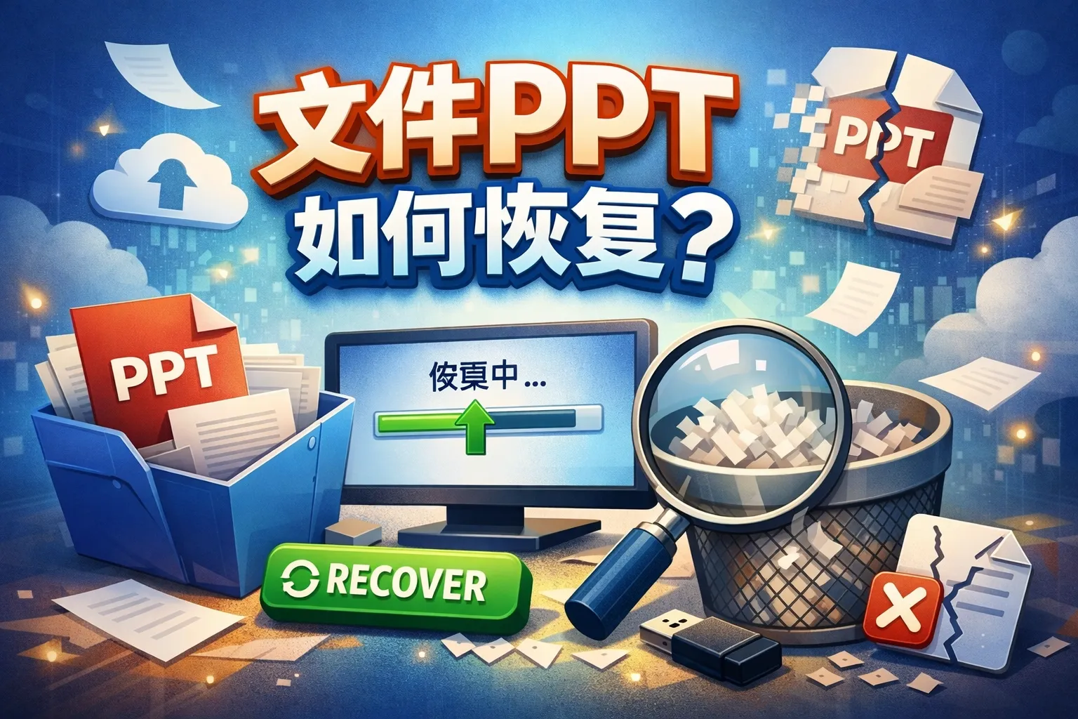 文件ppt如何恢复
