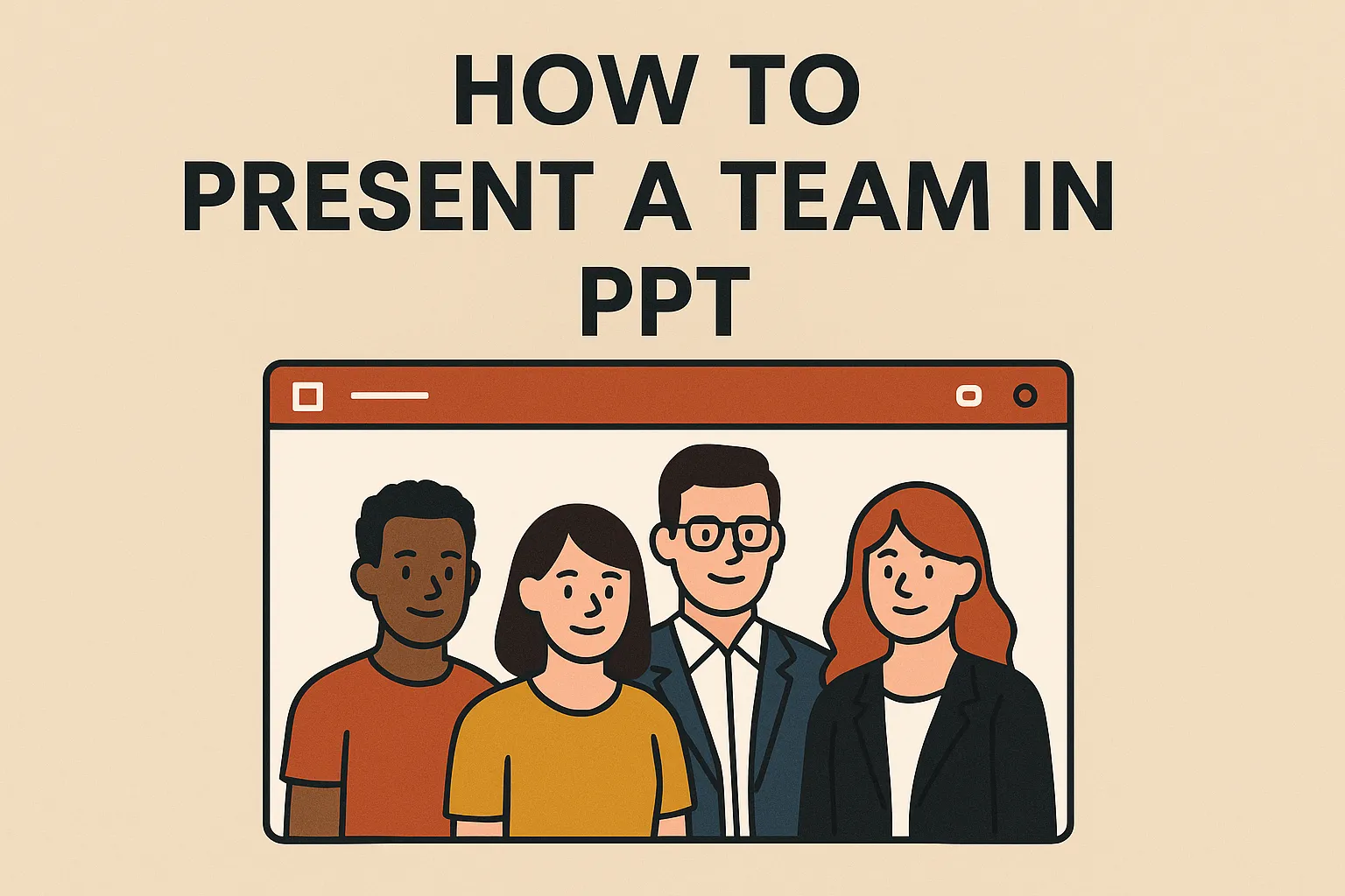 ppt如何展示团队