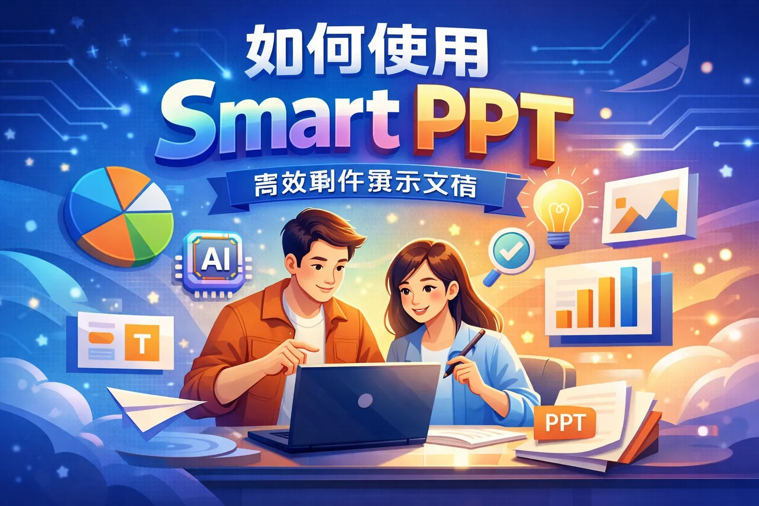如何使用smarrt ppt