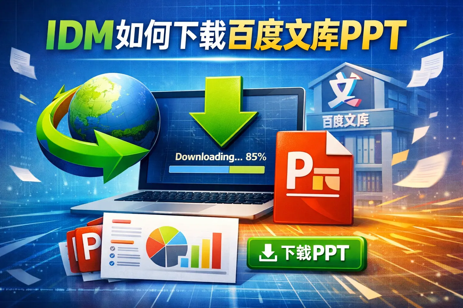 idm如何下载百度文库ppt