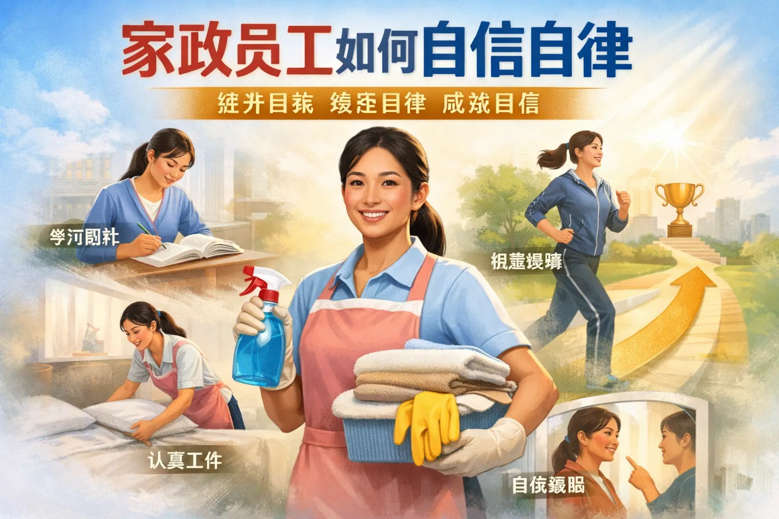 家政员工如何自信自律