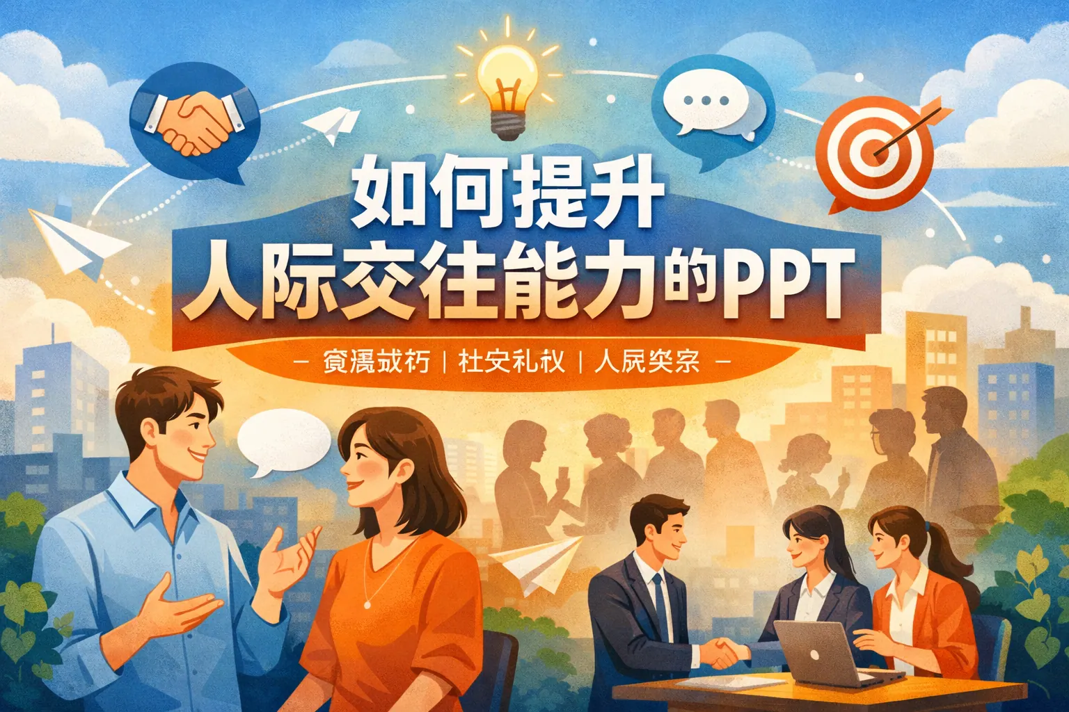 如何提升人际交往能力的ppt