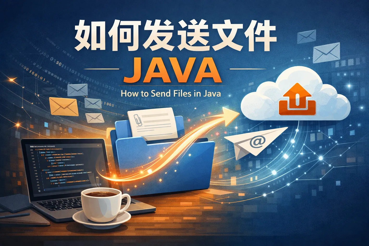 如何发送文件 java
