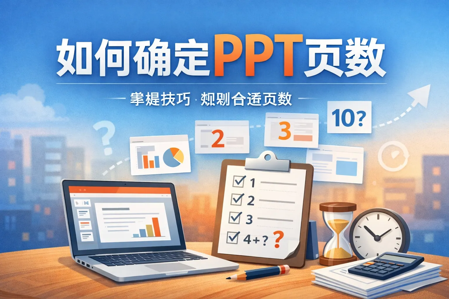 如何确定ppt页数