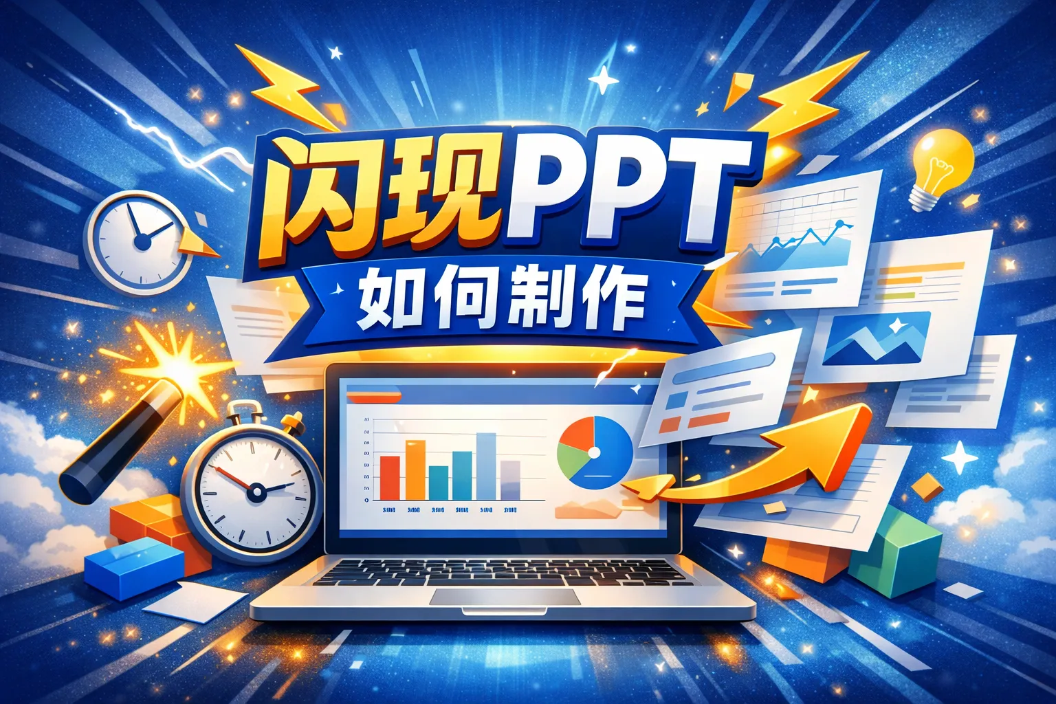 闪现ppt如何制作