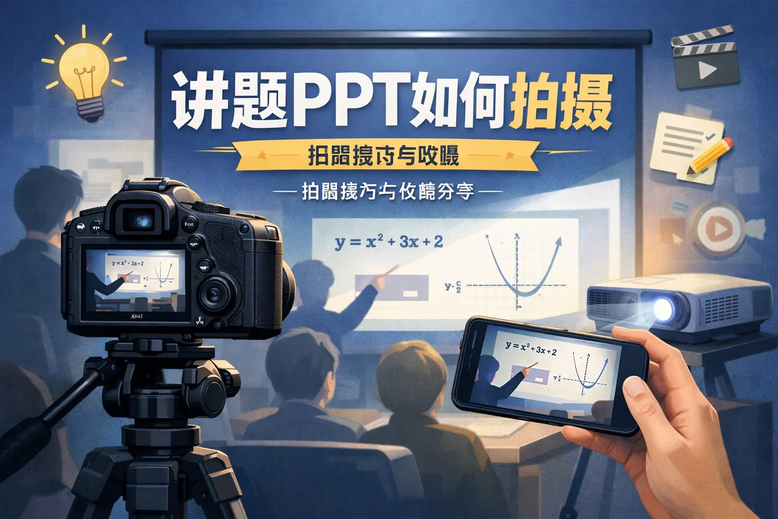 讲题ppt如何拍摄