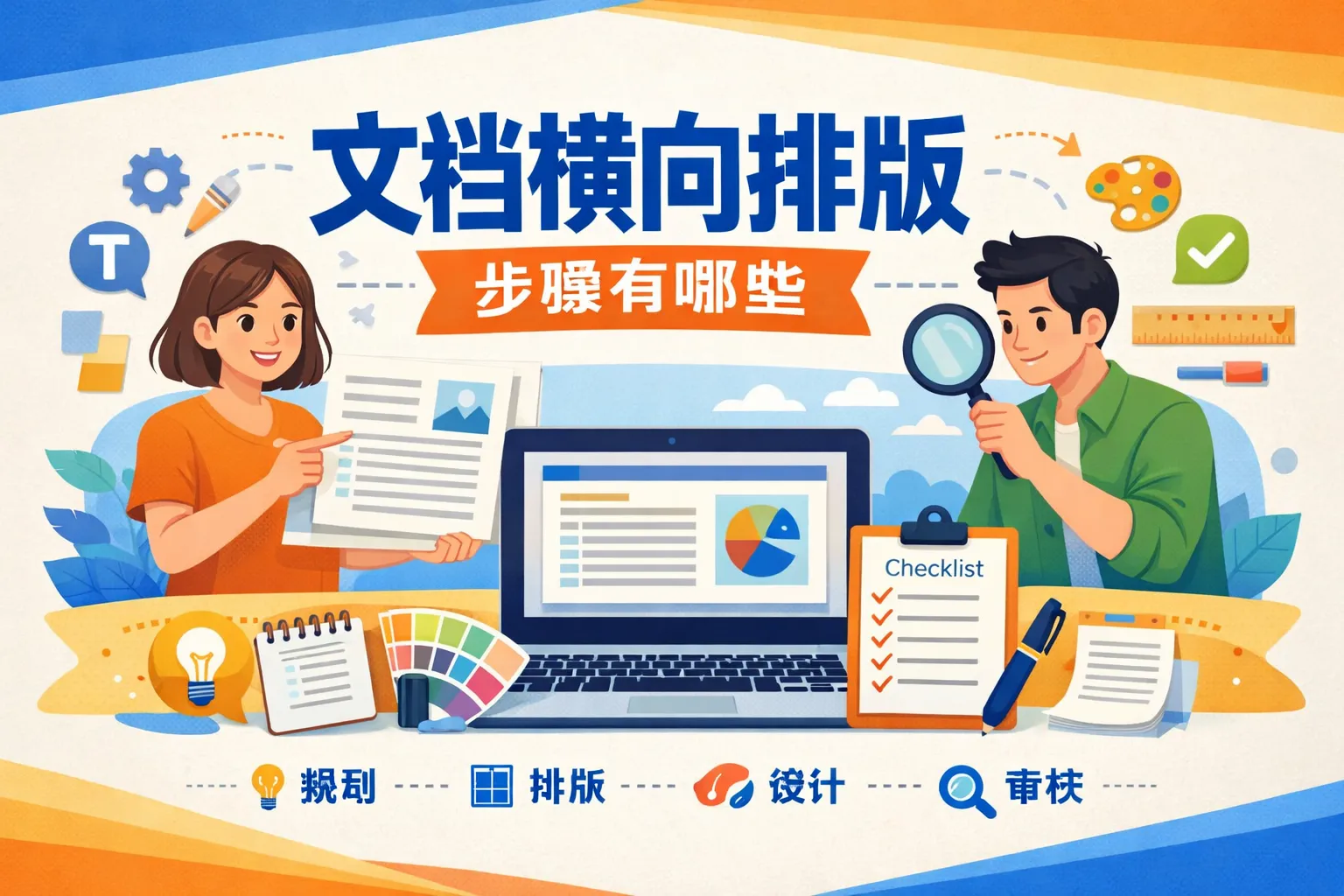 文档横向排版的步骤有哪些