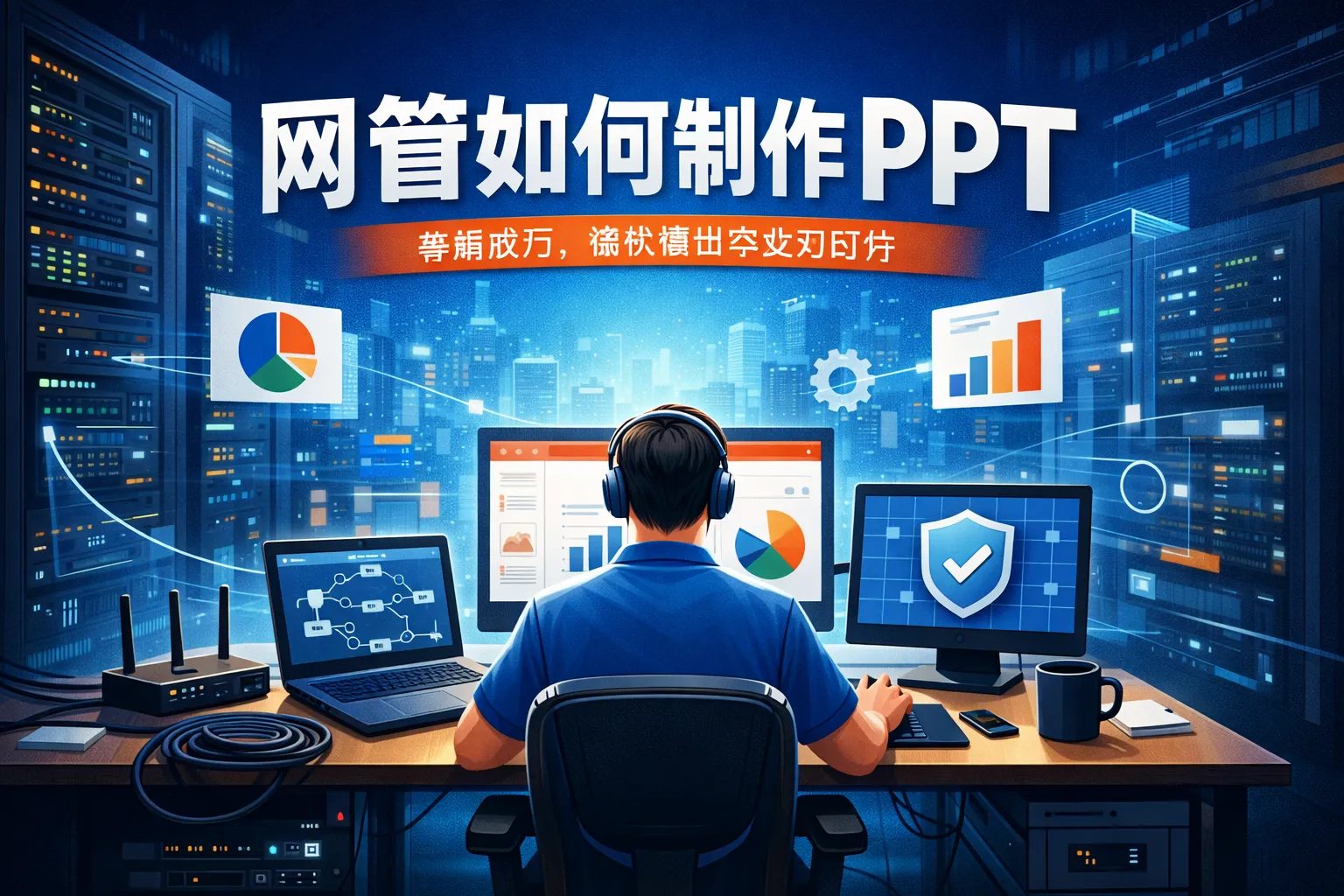网管如何制作ppt