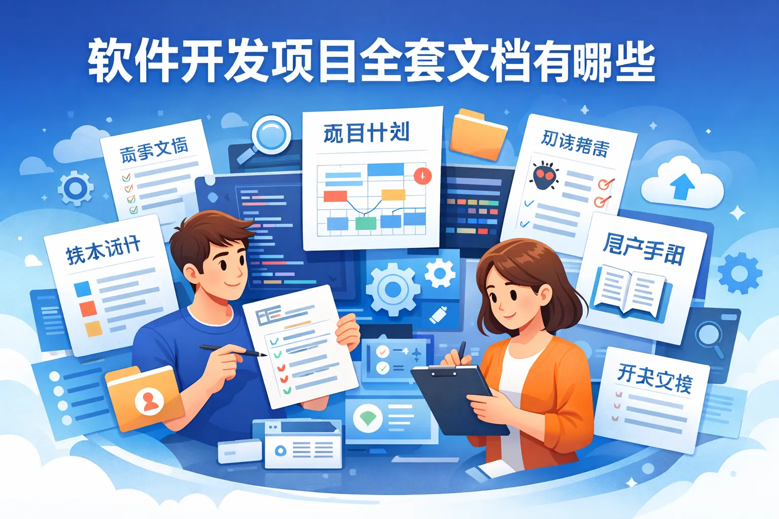 软件开发项目全套文档有哪些
