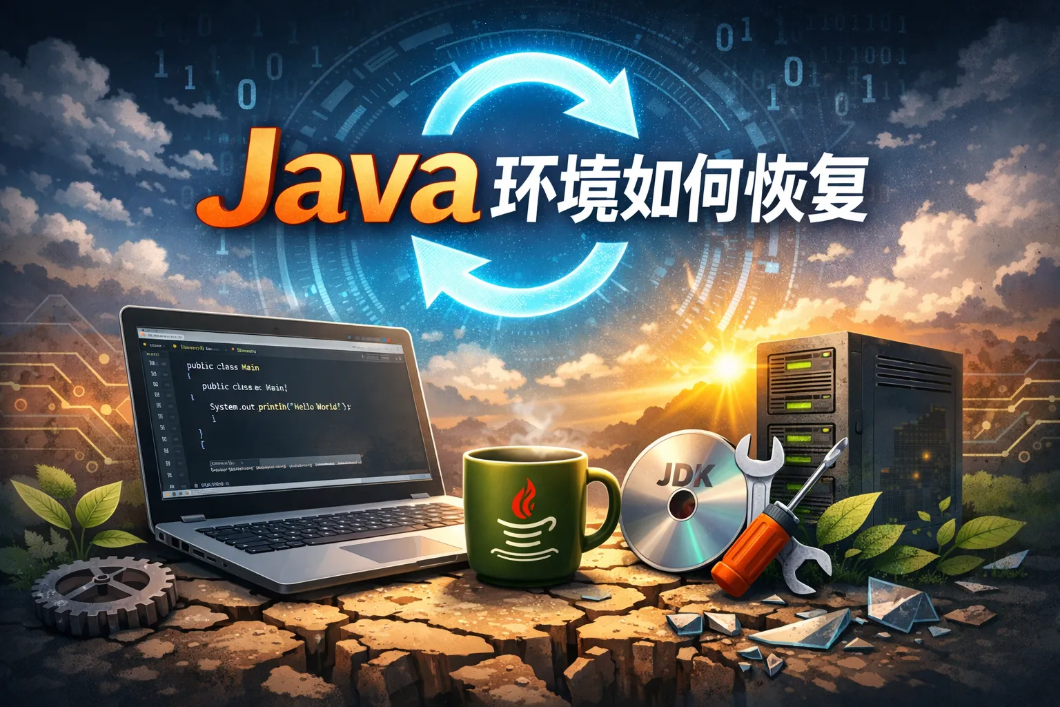 java环境如何恢复