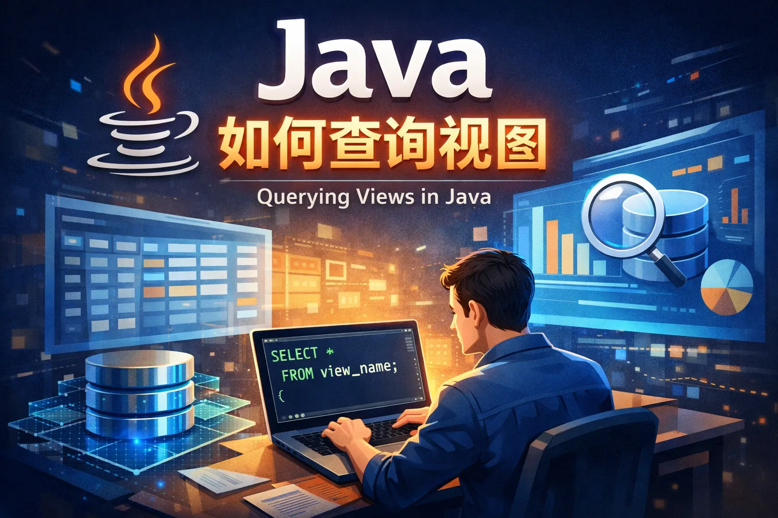 java如何查询视图