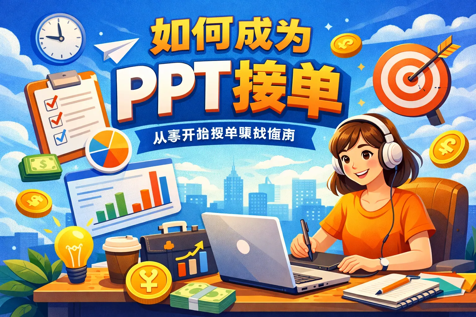 如何成为ppt接单